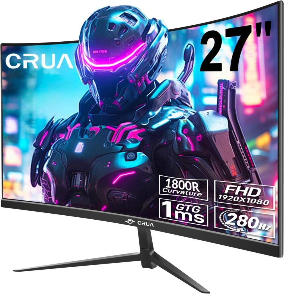 CRUA 27" 280Hz Gaming Monitor: A Budget Powerhouse