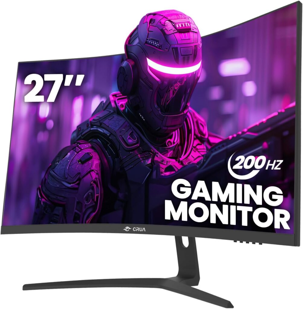 CRUA 27" Curved Gaming Monitor Review