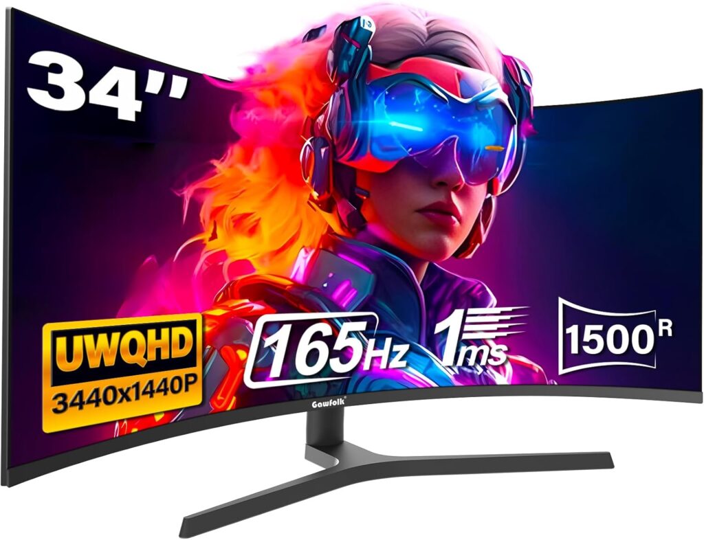 34-Inch Curved Gaming Monitor: High Performance Review