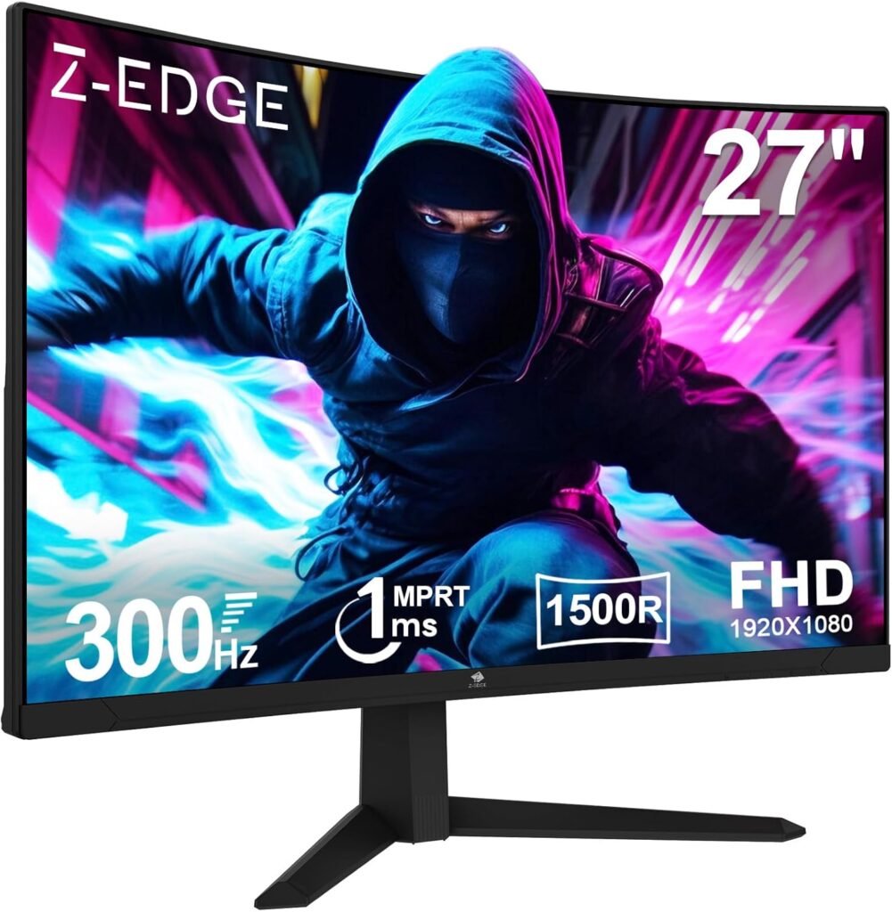 Z-Edge 27" 300Hz Gaming Monitor - Unmatched Performance