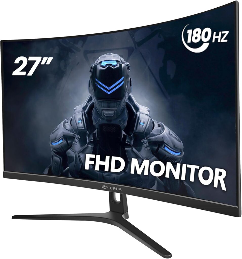 CRUA 27" Gaming Monitor: High Refresh, Budget Price