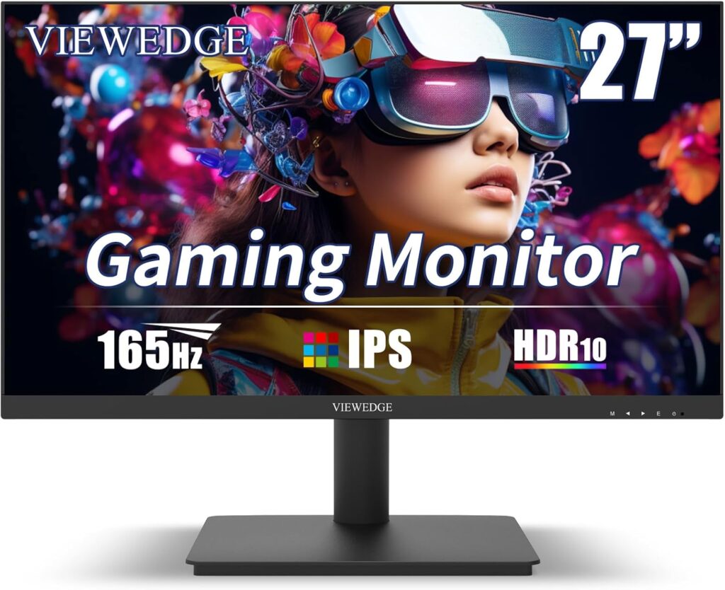 Viewedge 27" Gaming Monitor with 165Hz IPS