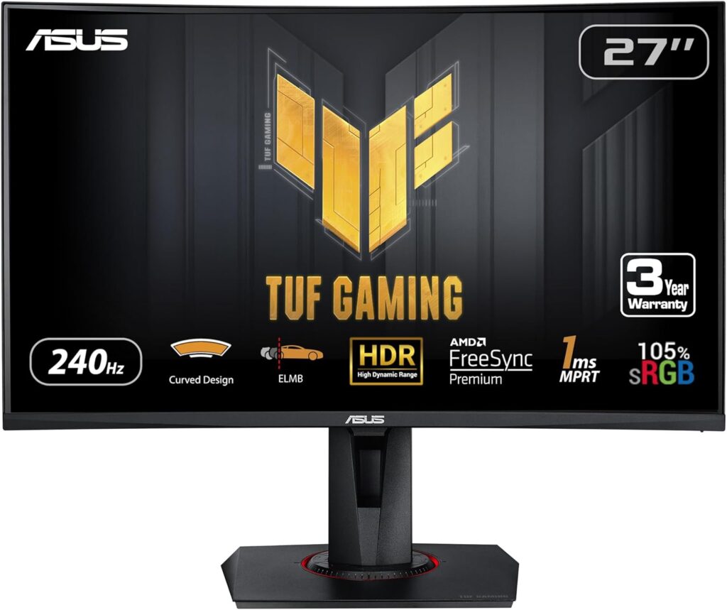 ASUS TUF Gaming Monitor Review - 240Hz, 1ms, HDR