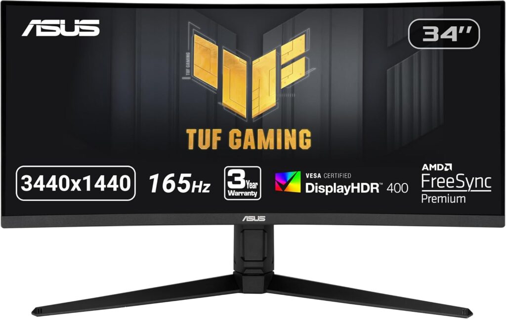 ASUS TUF 34" Curved Gaming Monitor Review