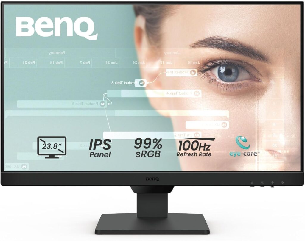 "BenQ GW2490: Smooth Visuals & Eye Comfort"