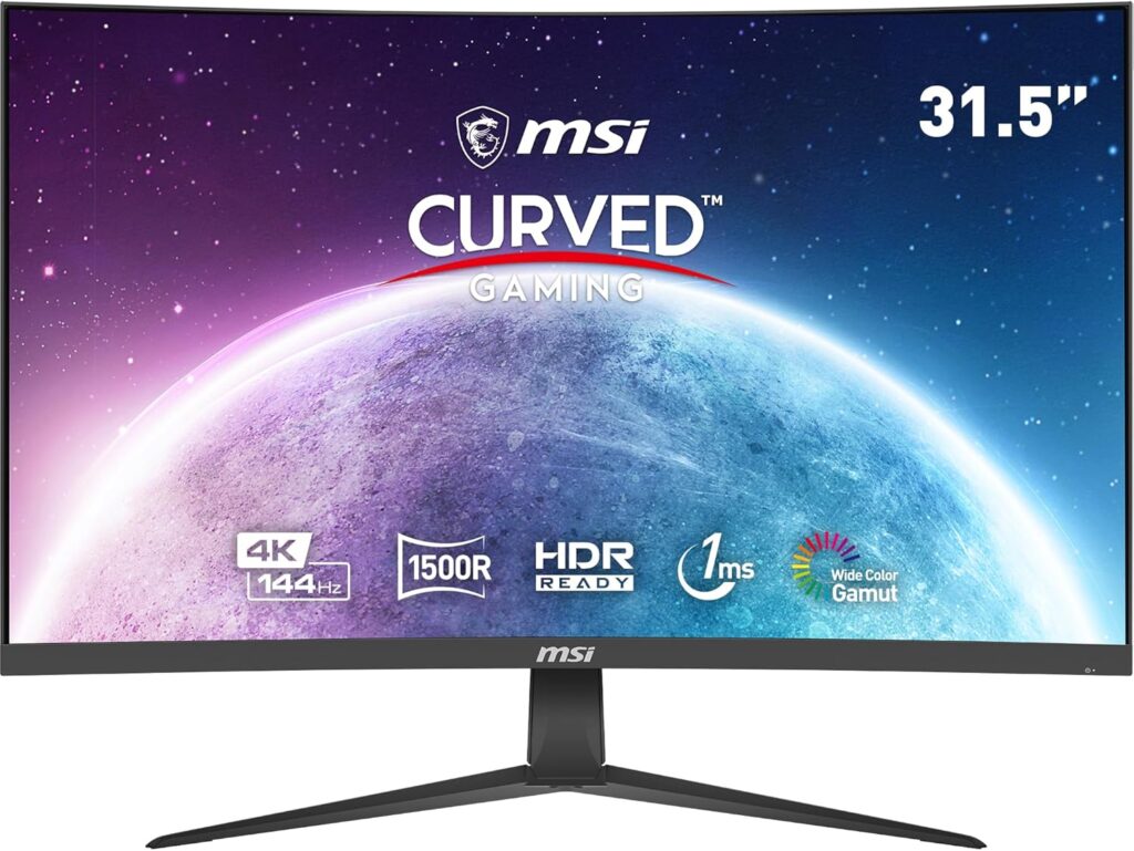 MSI G321CU Monitor: Ultimate Gaming Experience