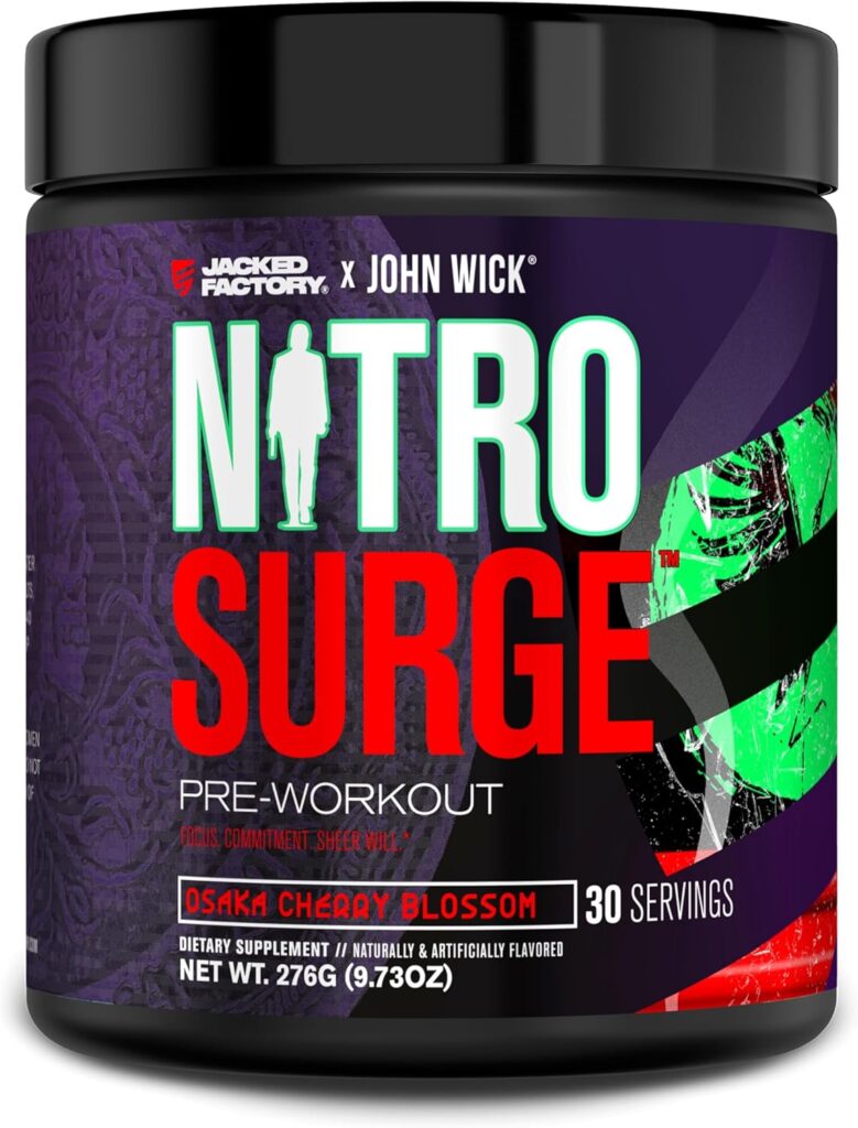 Jacked Factory X John Wick Nitrosurge Supplement Review