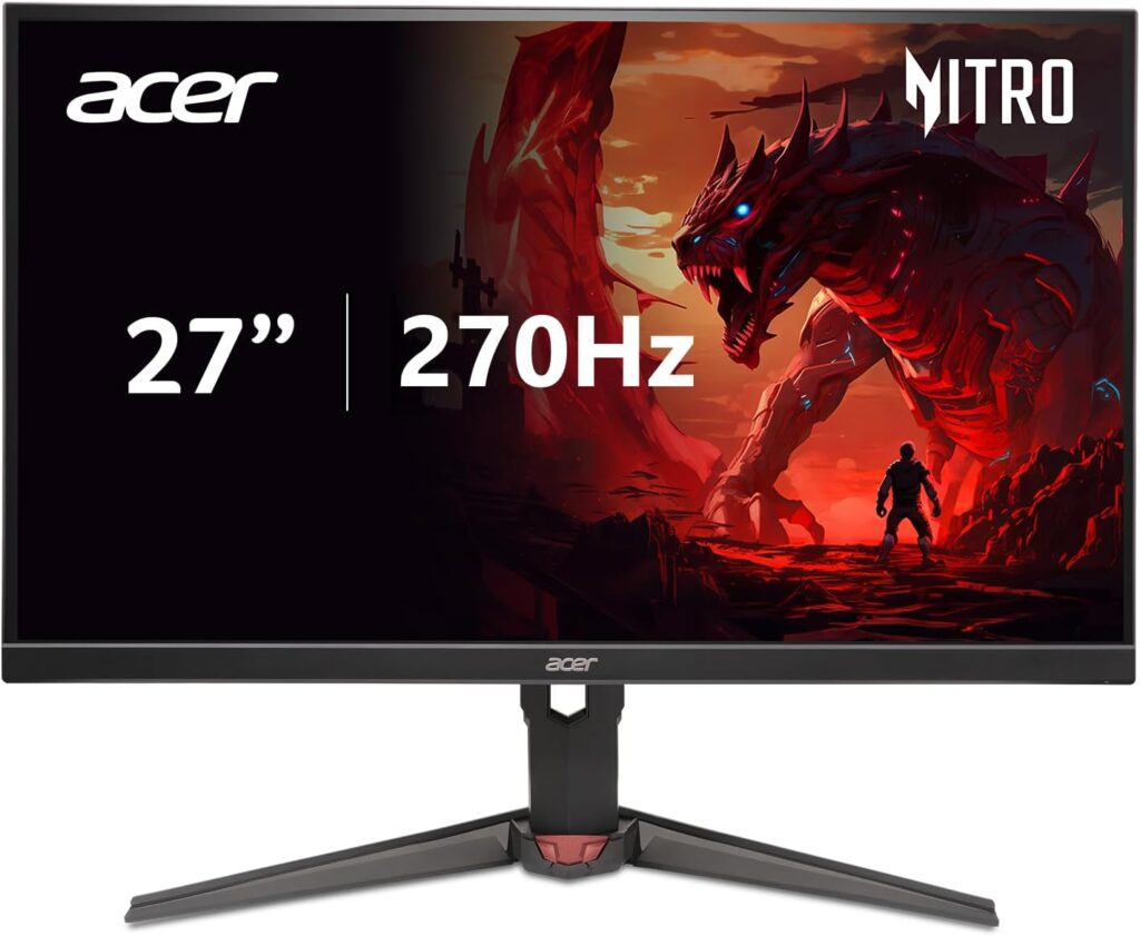 Acer Nitro 27" Gaming Monitor with 270Hz Refresh Rate